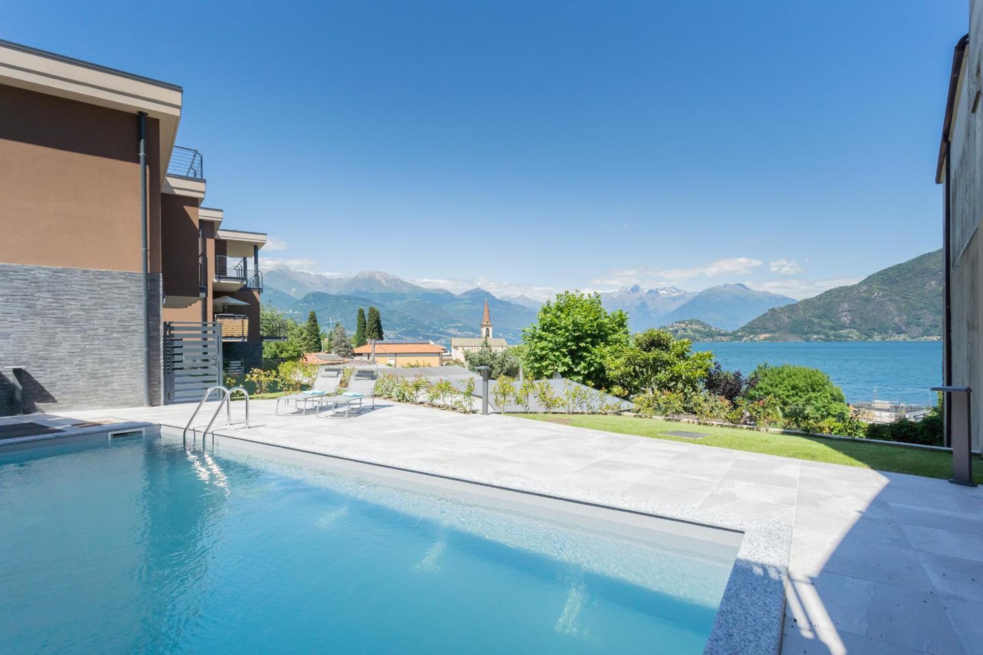 Misultin House & Swimming Pool, Luxury In Lake Como By Rent All Como Pianello Del Lario Kültér fotó